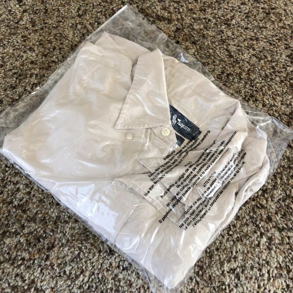 Ralph Lauren Yarmouth Mens Shirt Sz 17 34/35 Button Down Cotton Pinpoint Oxford - Picture 9 of 9